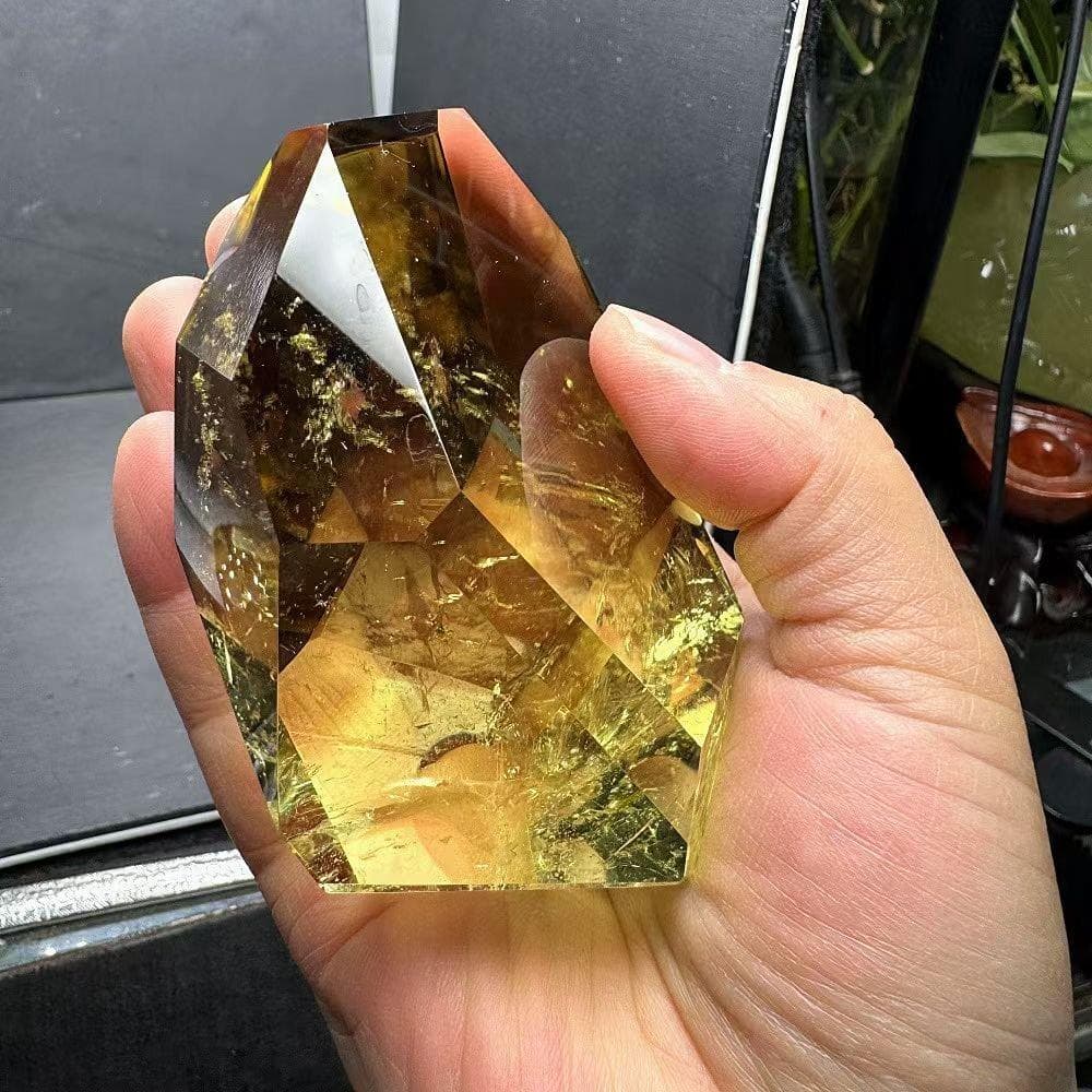 AAA級【金運UP】★天然シトリン原石B1206/YS/1203207/479C