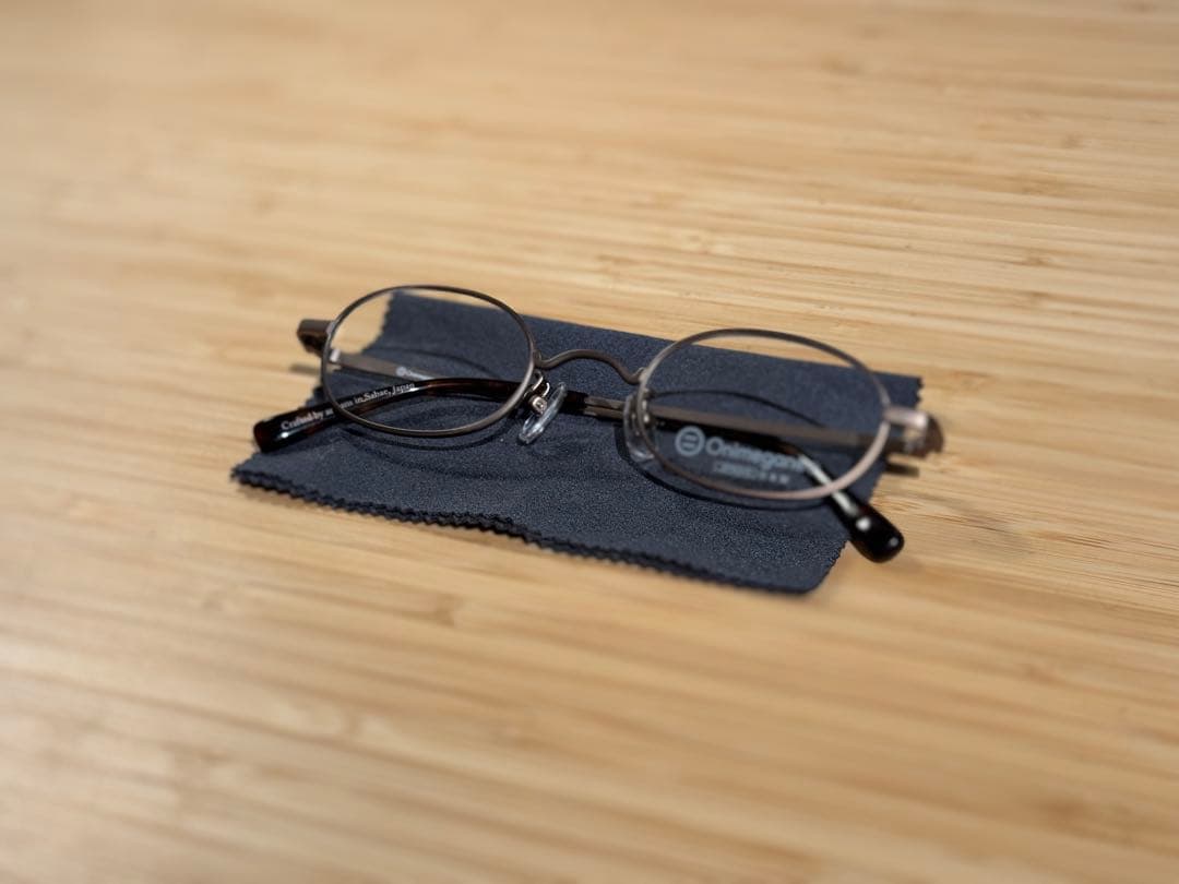 オニメガネ オーマイグラス　度なし　伊達メガネ　OG7217-ABR-46