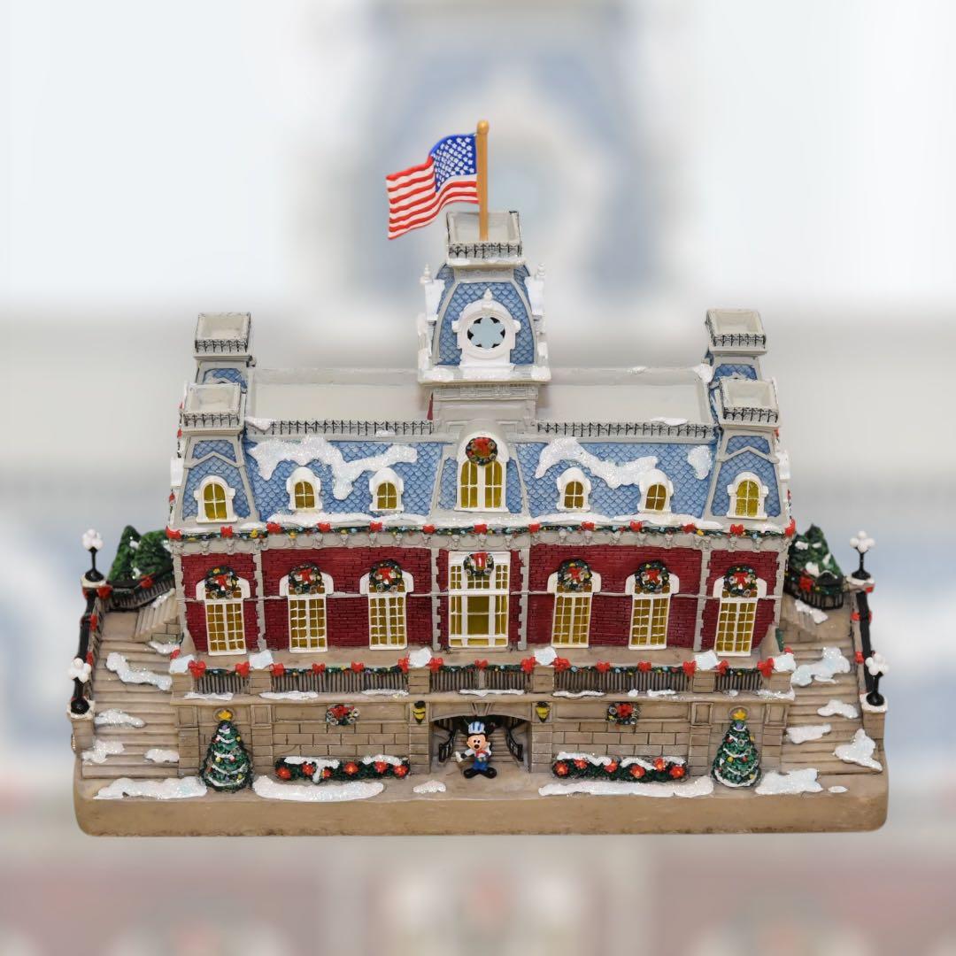 9261.ディズニー クリスマストレインステーション 電飾付