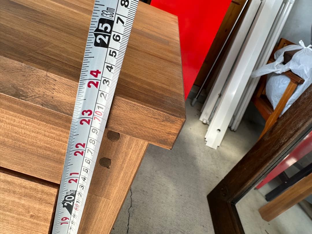 木製デスク 幅120cm 4引き出し