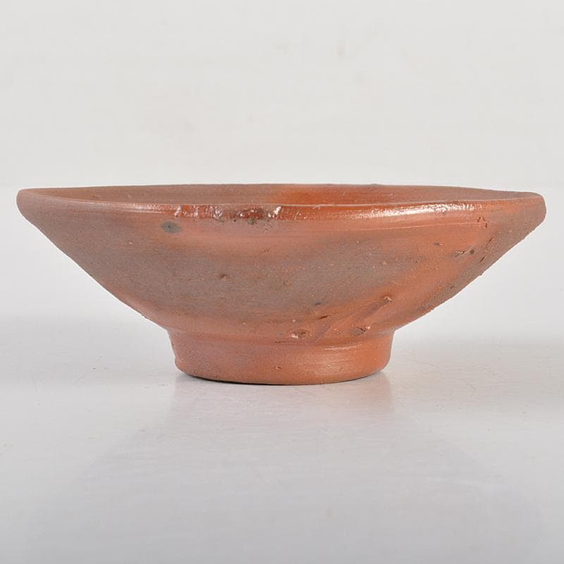 備前焼 人間国宝 藤原雄作 戌字刻 盃 共箱 V R7063 - メルカリ