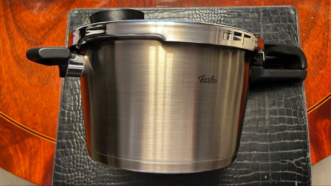 美品　FISSLER フィスラー　プレミアムプラス　4.5L 圧力鍋　ガラス蓋付