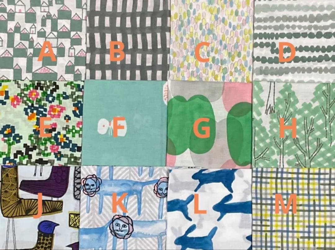 hikage様 ミナペルホネン ハンドメイド 手拭 ハンカチ hikage様ミナ