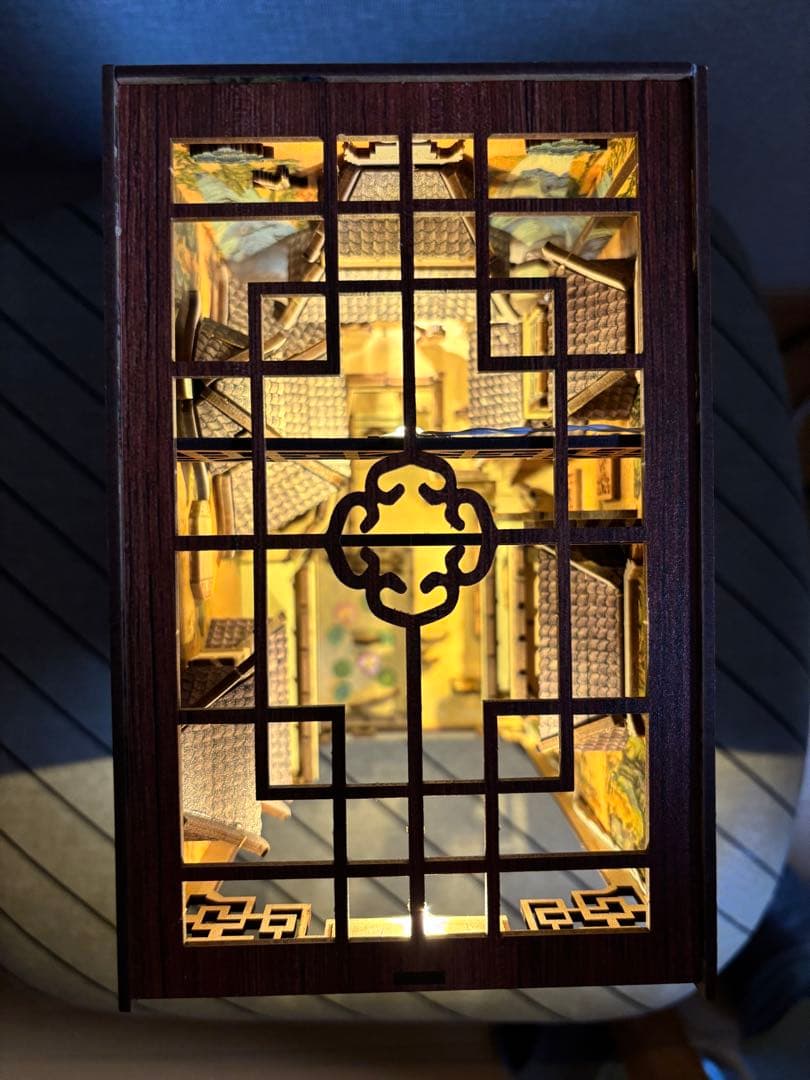 春暁の漢宮 ブックヌック オルゴール付き完成品 訳あり