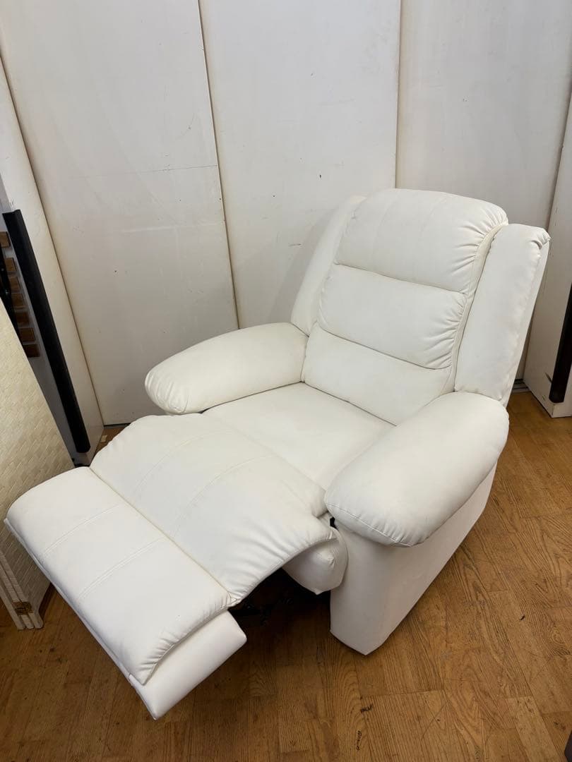 M026　手動式リクライニングソファ　ソファ　幅960ｍｍ