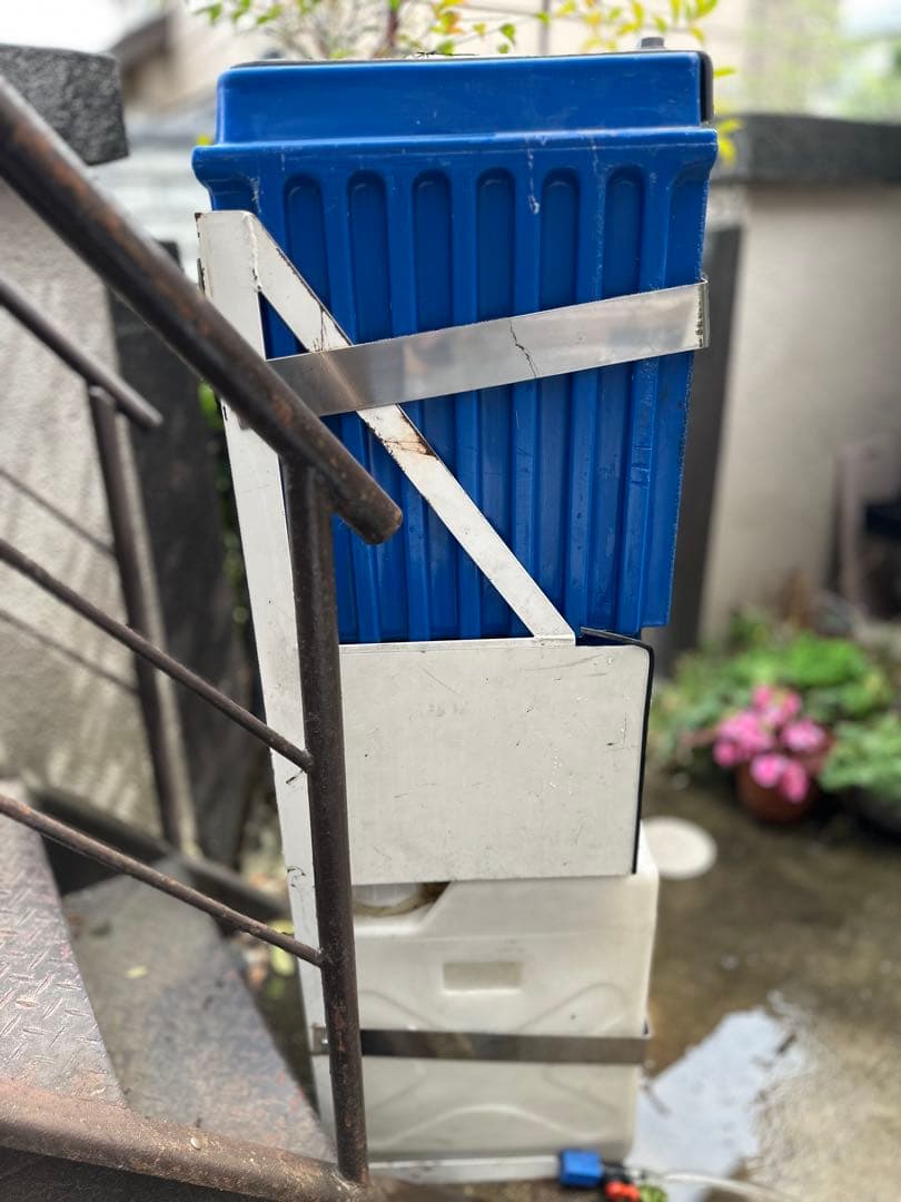 スイコー 大型貯水タンク 販売車タンク　手洗い付きの水貯蔵タンク仕様