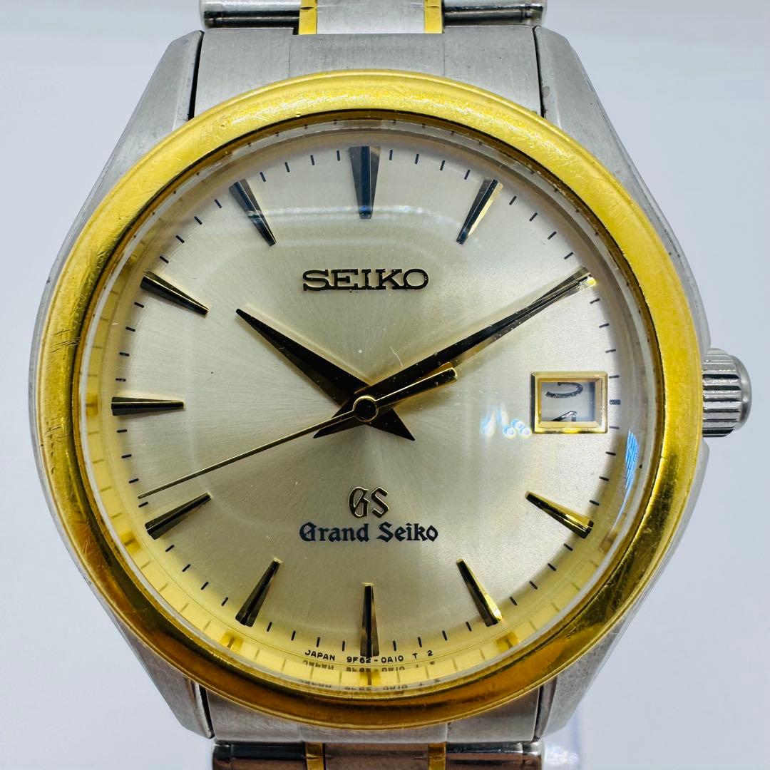 ✨GS✨GRAND SEIKO✨グランドセイコー✨18KTベゼル✨腕時計✨