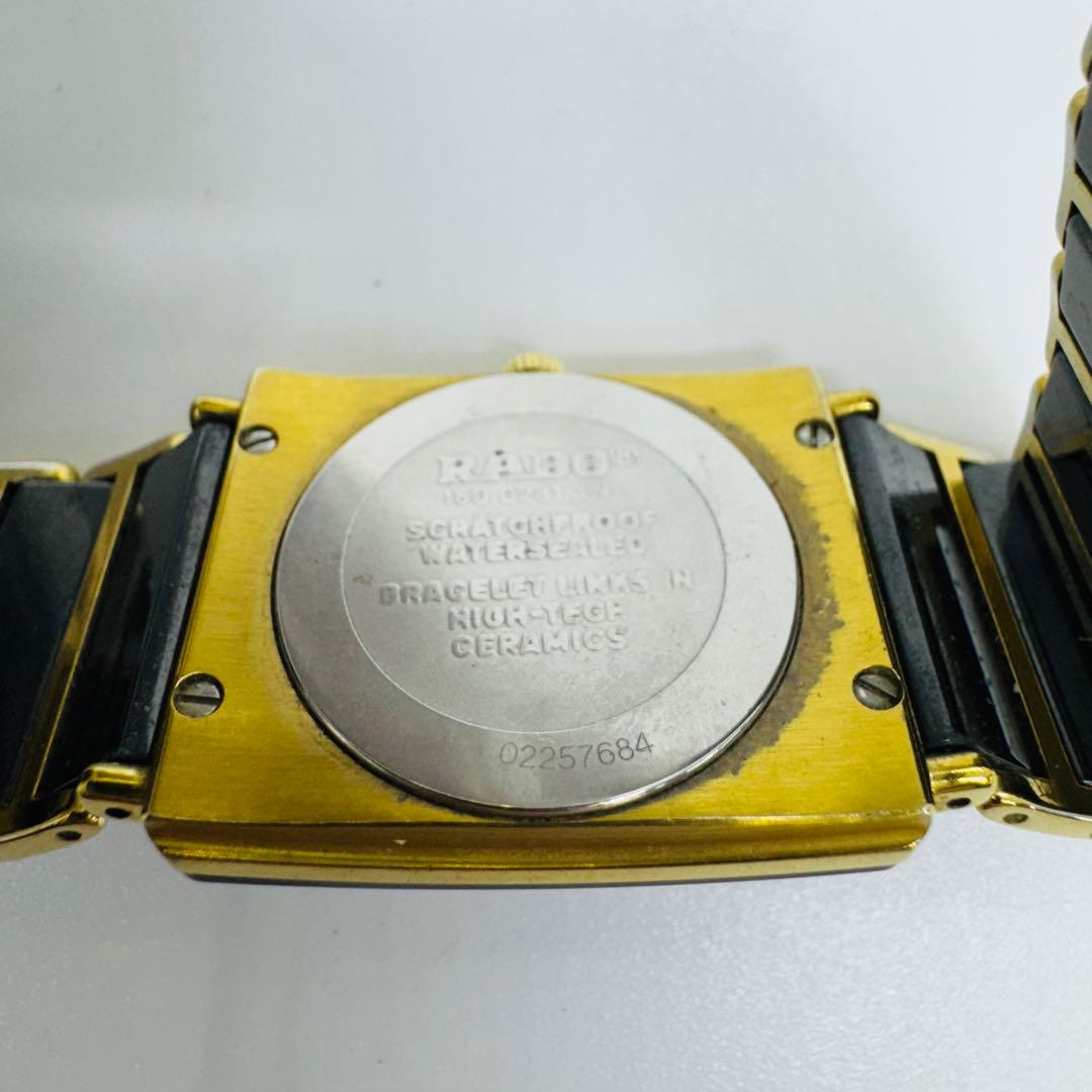 ✨RADO✨ラドー✨DIASTAR✨デイト✨ブラック文字盤✨腕時計✨