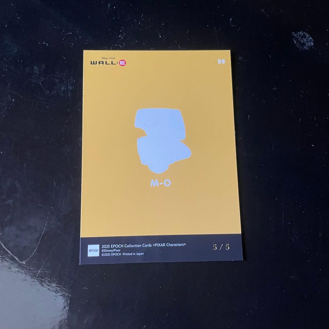 PIXAR 2025 EPOCH コレクションカード WALL.E m-o