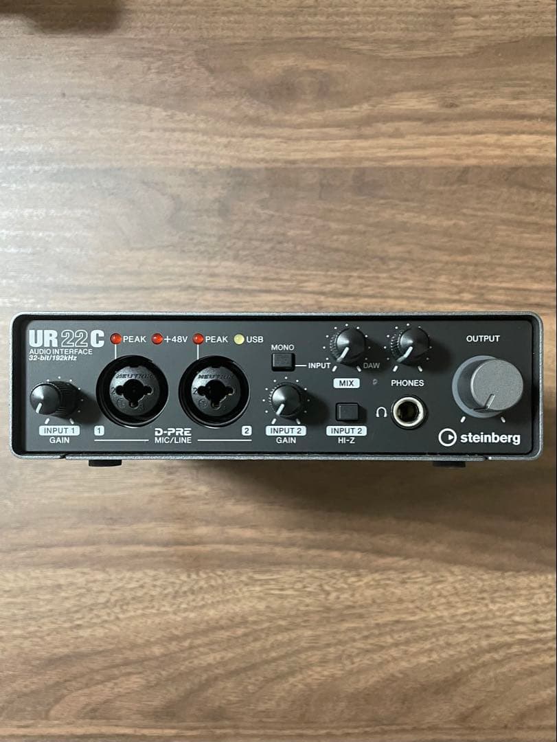 【格安おまけ付き】Steinberg UR22C オーディオインターフェイス