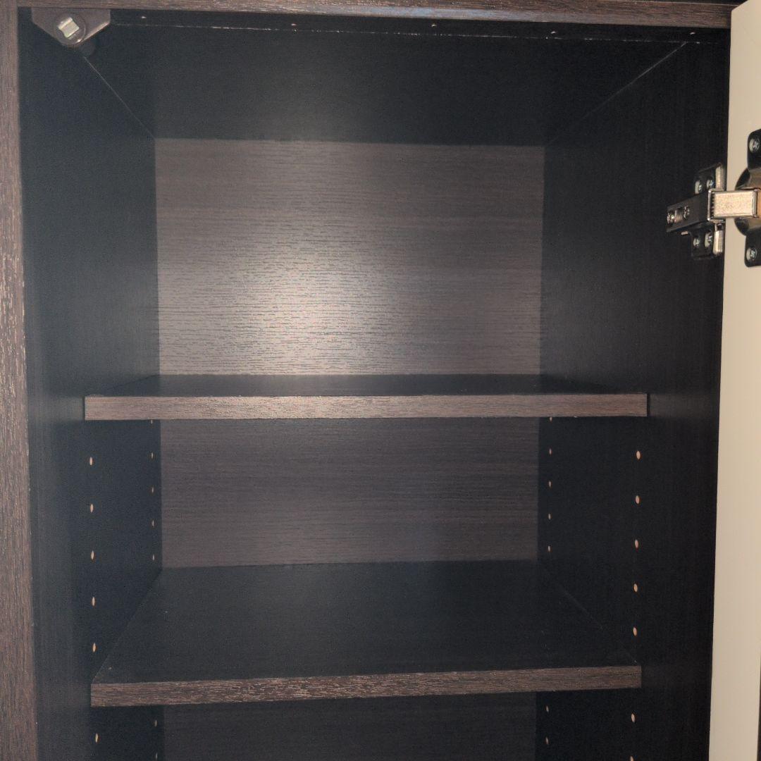 ニトリ レンジ台 食器棚 カップボード 木目調