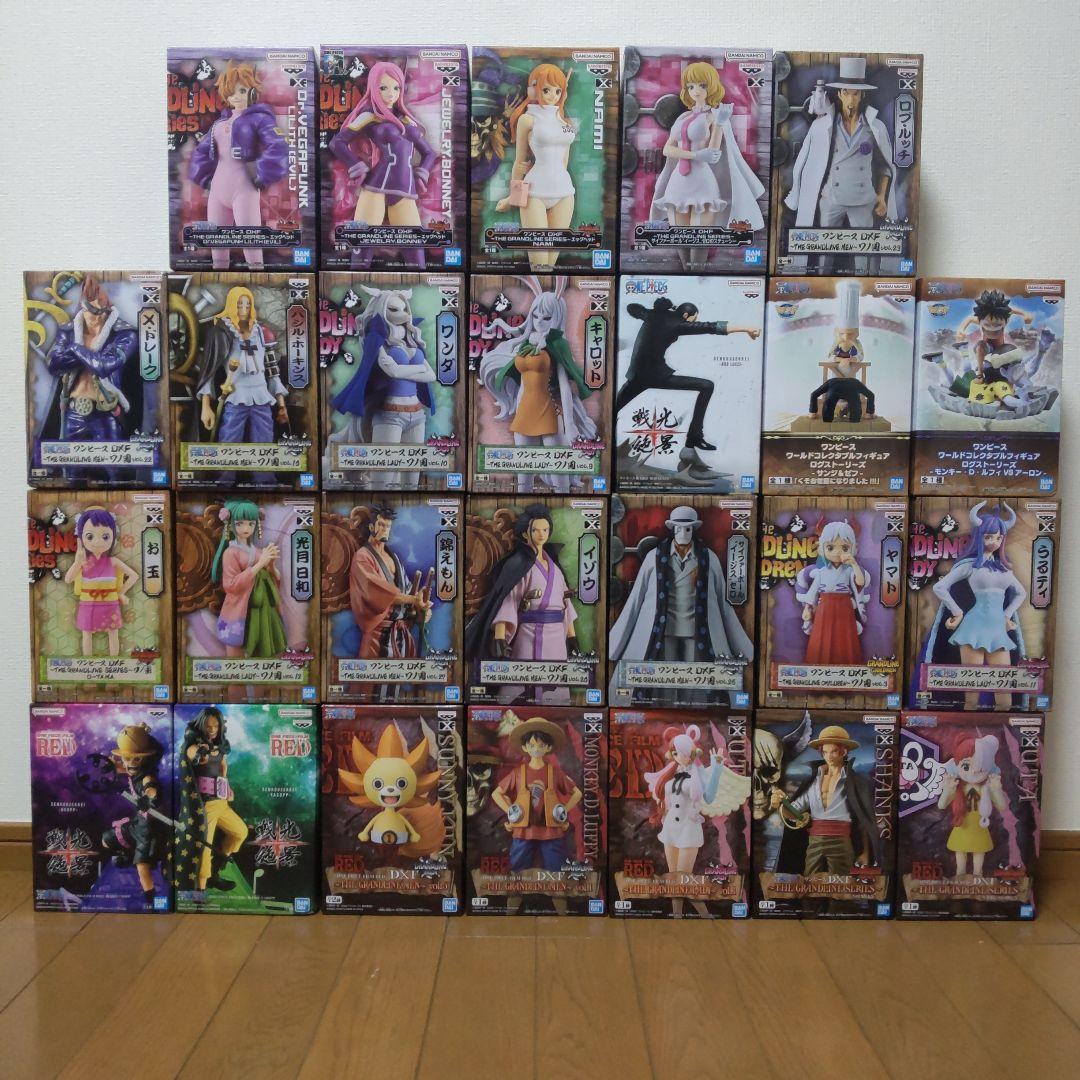 ワンピース フィギュア 26種類セット まとめ売り - メルカリ