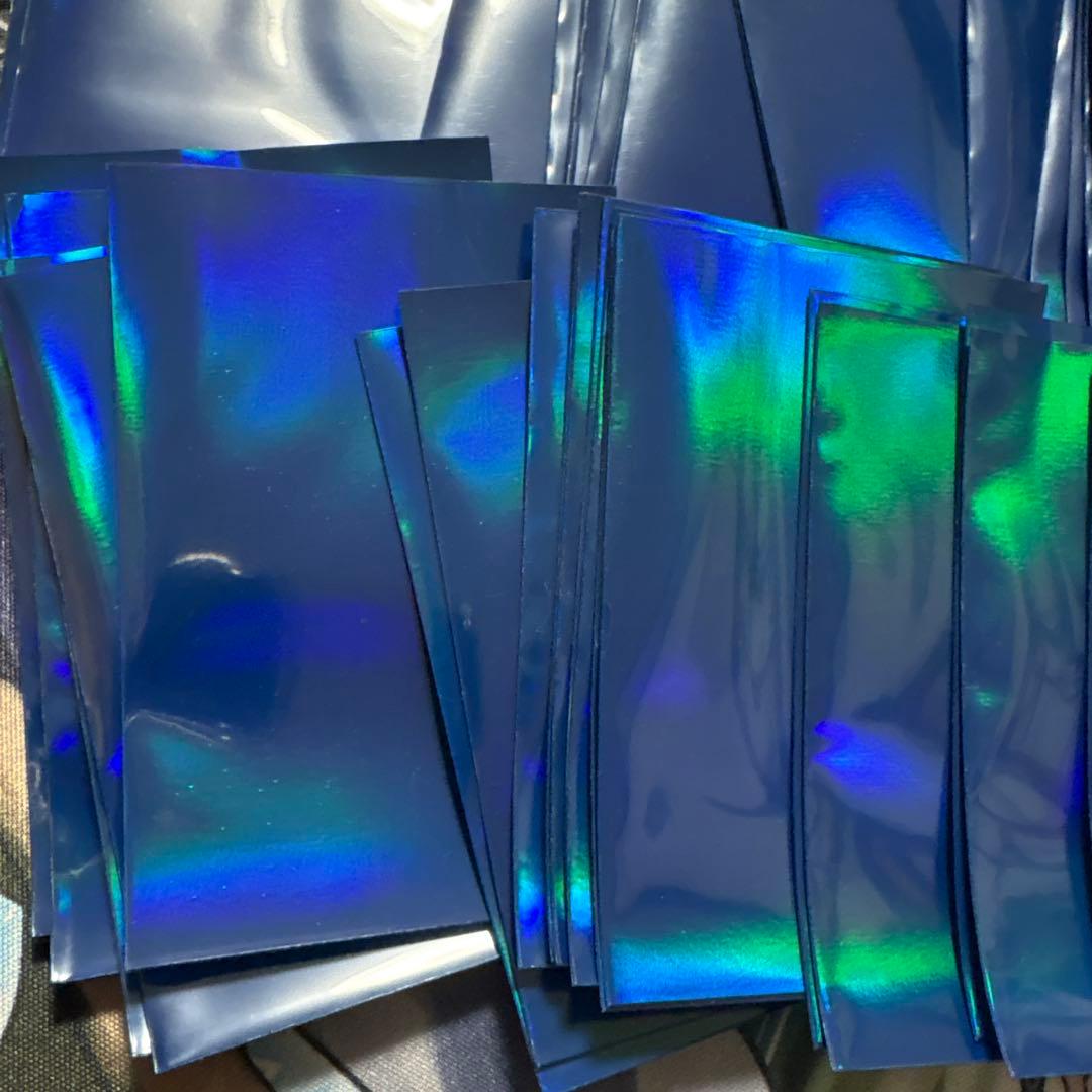 遊戯王 機械の叛乱 初期ロゴ ブルー 青 スリーブ 50枚 - メルカリ