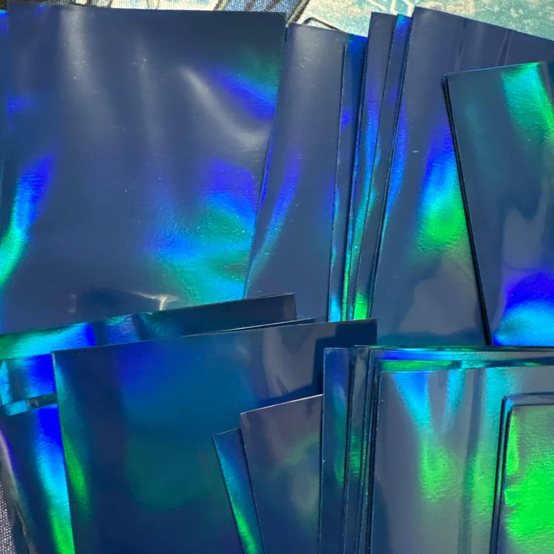 遊戯王 機械の叛乱 初期ロゴ ブルー 青 スリーブ 50枚 - メルカリ