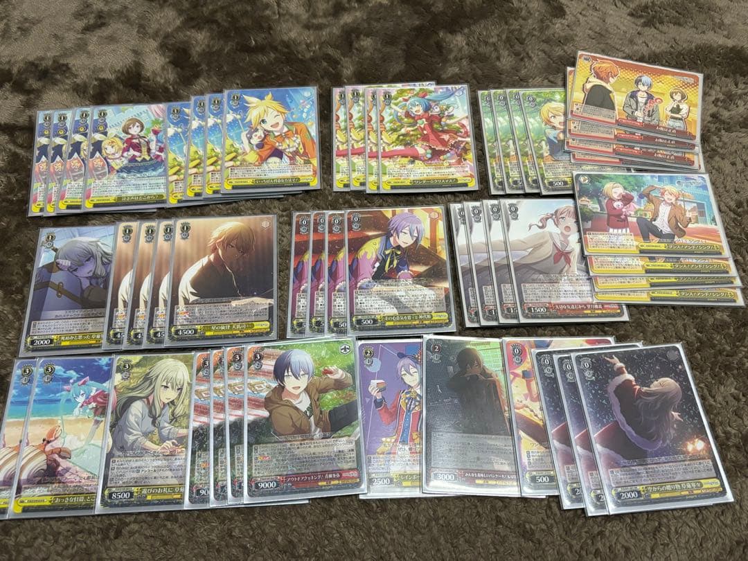 プロセカ 枝扉 デッキ ヴァイスシュヴァルツ パーツ付き - ヴァイス