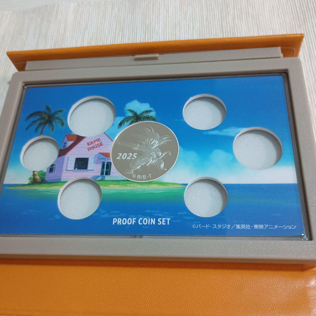 ドラゴンボール　40周年記念　2025　プルーフ貨幣セット　造幣局