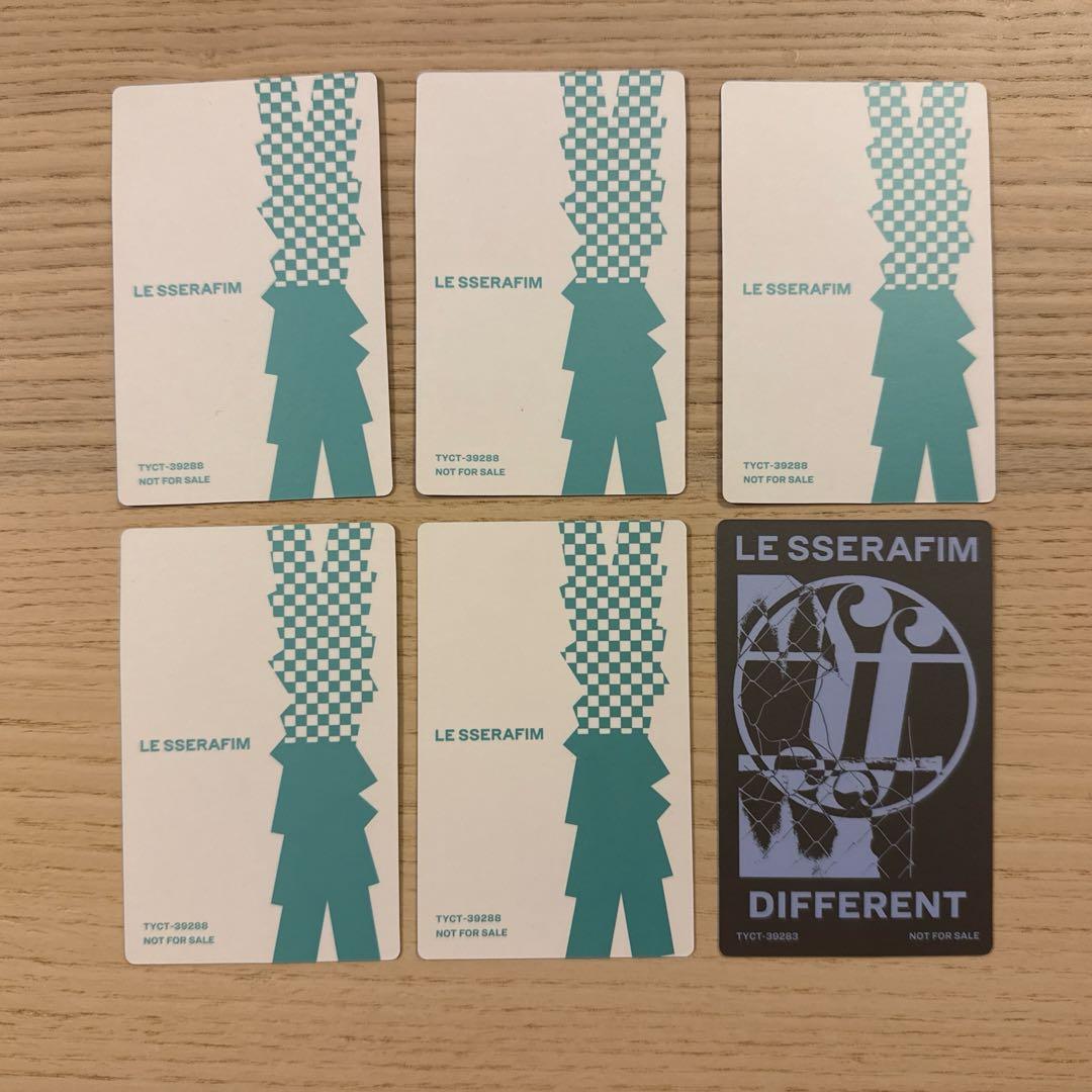 LE SSERAFIM ルセラ YUNJIN ユンジンdifferent トレカ - メルカリ