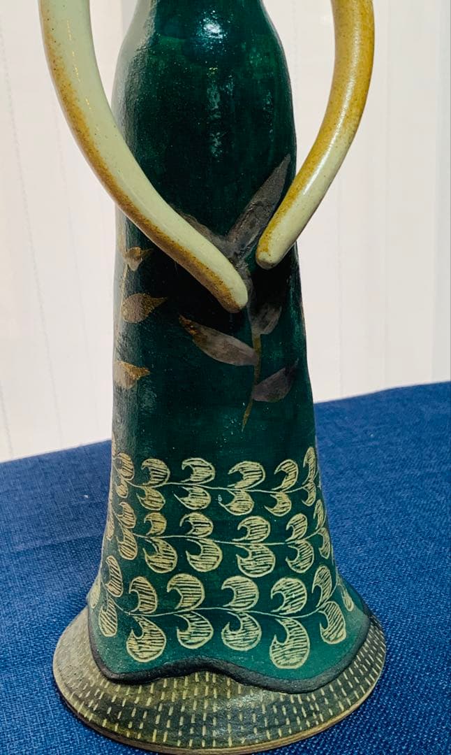 陶器置物【女性像 シリーズ】モダンデザイン 生楽陶園