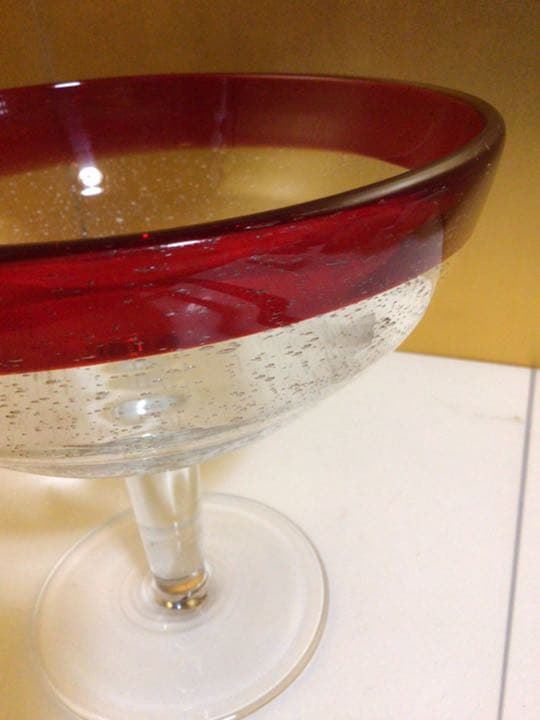 ガラス器。フルーツポンチ。かき氷。パフェ。など。。。ちと大きい。。。