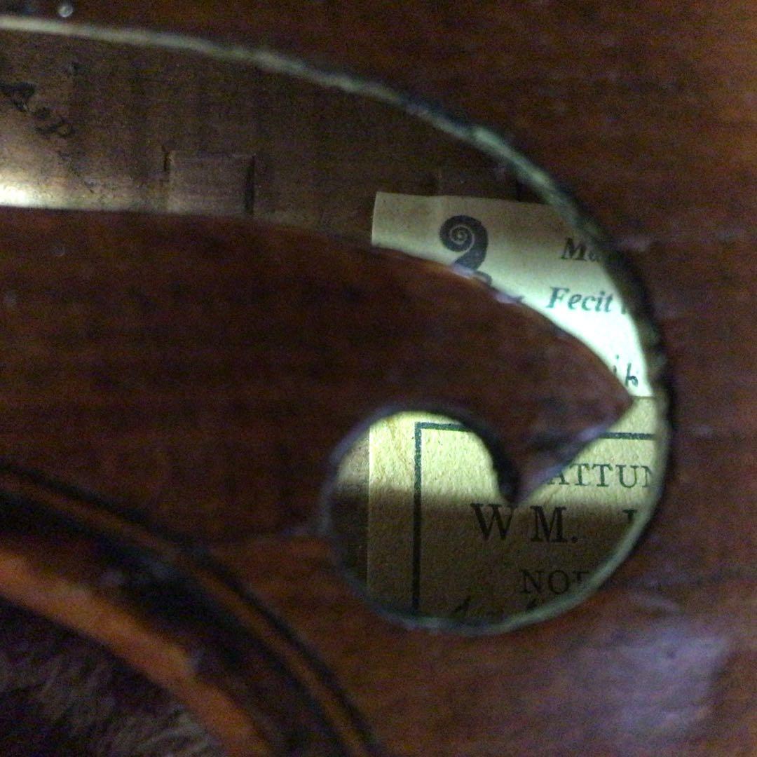 オールドフレンチ レッドブラウンバイオリン本体 - メルカリ