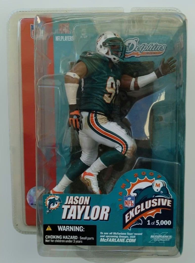 SB限定品/未開封品)マクファーレンNFL ジェイソン・テイラー