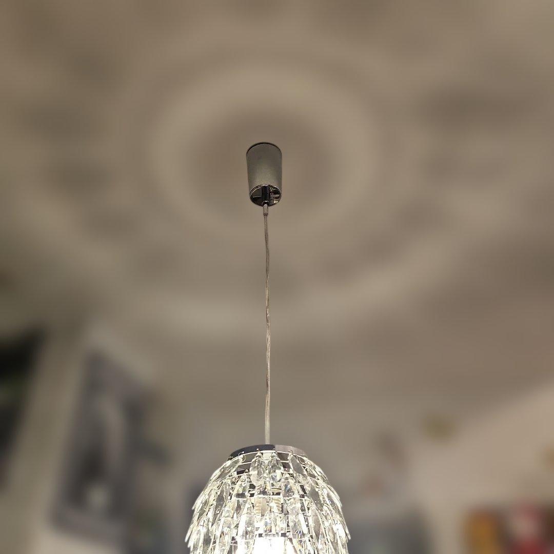 Francfranc シャンデリア お洒落 照明 ペンダントライト キラキラ 羽