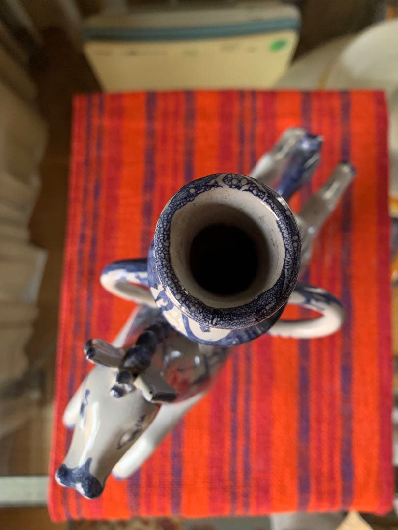 ビヨンヴィンブラッド　1968年ビンテージ手書きスタジオ一点物キャンドル立て