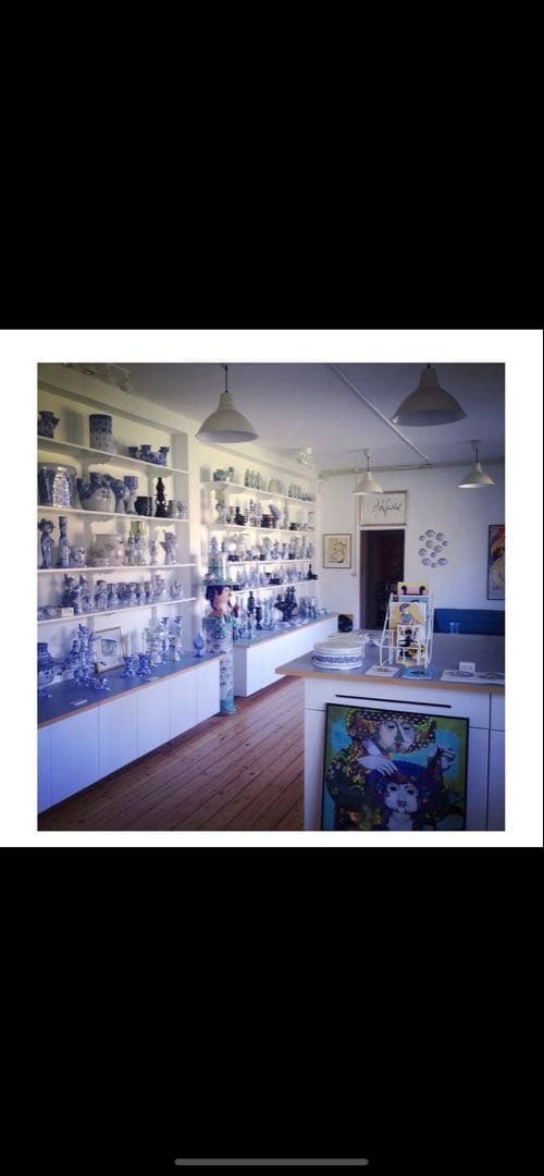 ビヨンヴィンブラッド　1968年ビンテージ手書きスタジオ一点物キャンドル立て