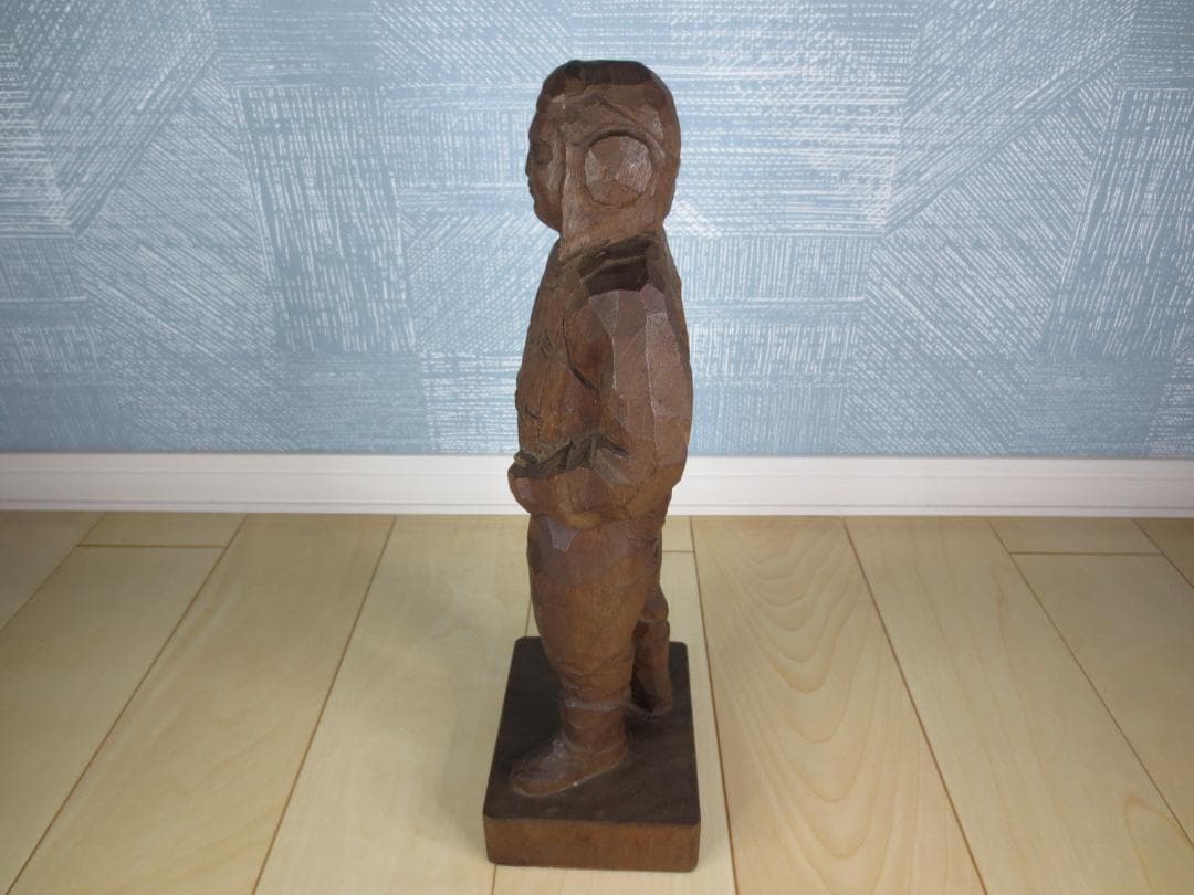 木彫★木彫り★飛行兵★特攻隊★晴廣★澤田政廣★晴廣刀★24/40体★限定★希少