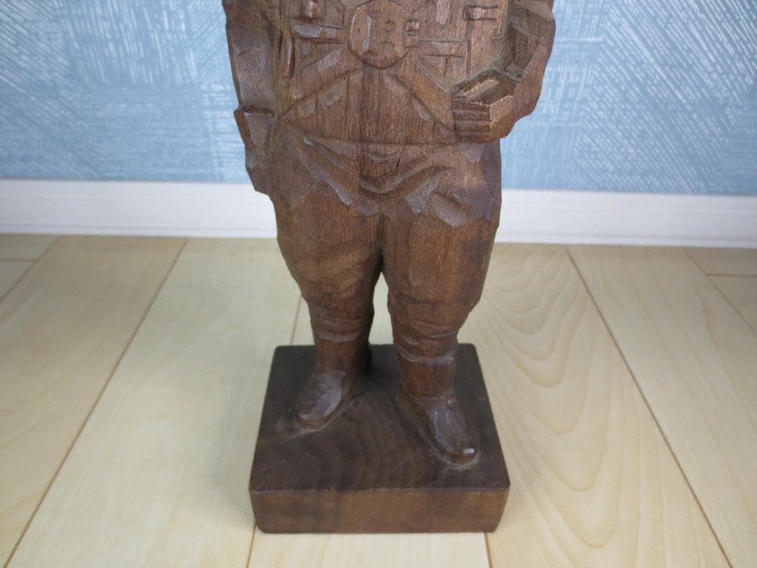 木彫★木彫り★飛行兵★特攻隊★晴廣★澤田政廣★晴廣刀★24/40体★限定★希少