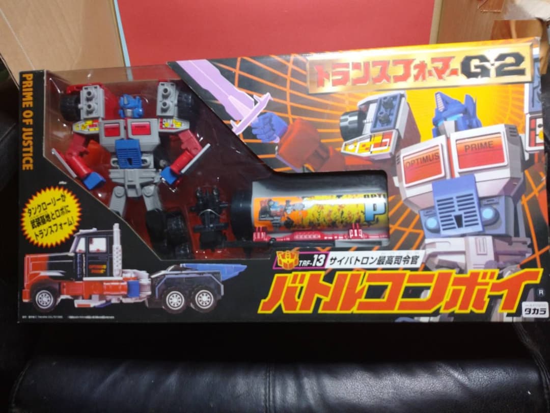 超激レア 奇跡の未開封品!トランスフォーマーG2 最高司令官バトル