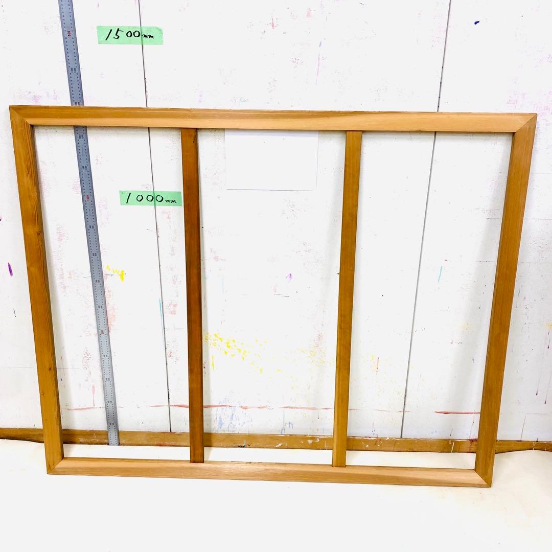 絵画用 木枠 キャンバス枠 F100号 杉材 KISO刻印 良品 送料込み ⑦