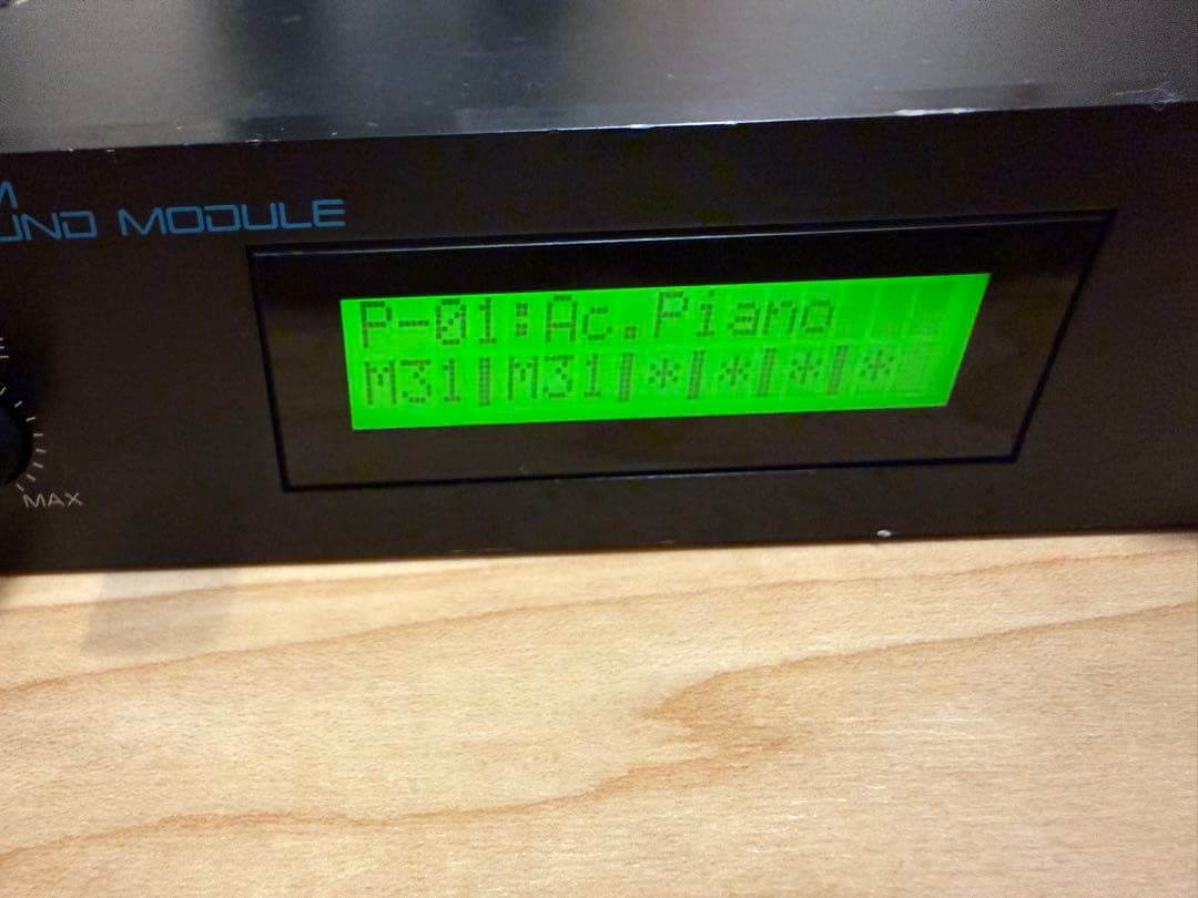 【動作良好】Roland U-110 音源モジュール ハードウェア音源