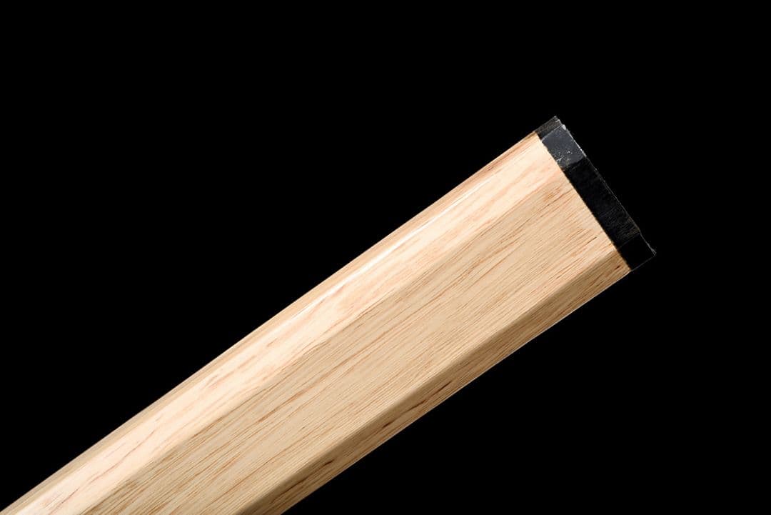 26寸六角八面白楡素装唐刀  武具　刀装具　日本刀　模造刀   居合刀 『嵐切』