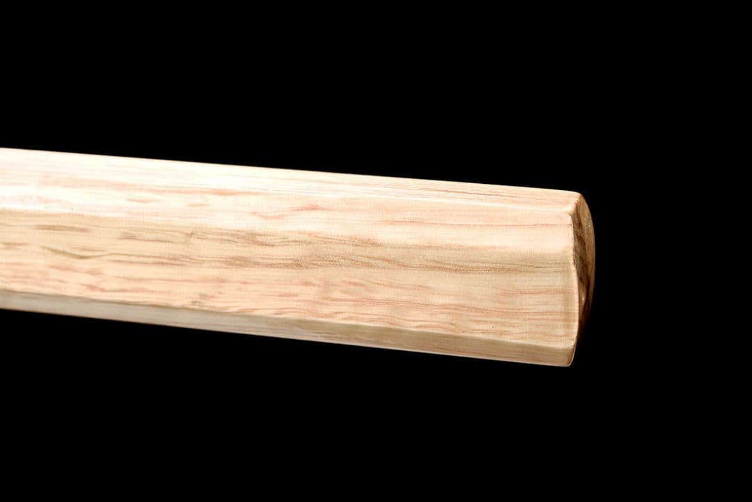 26寸六角八面白楡素装唐刀  武具　刀装具　日本刀　模造刀   居合刀 『嵐切』