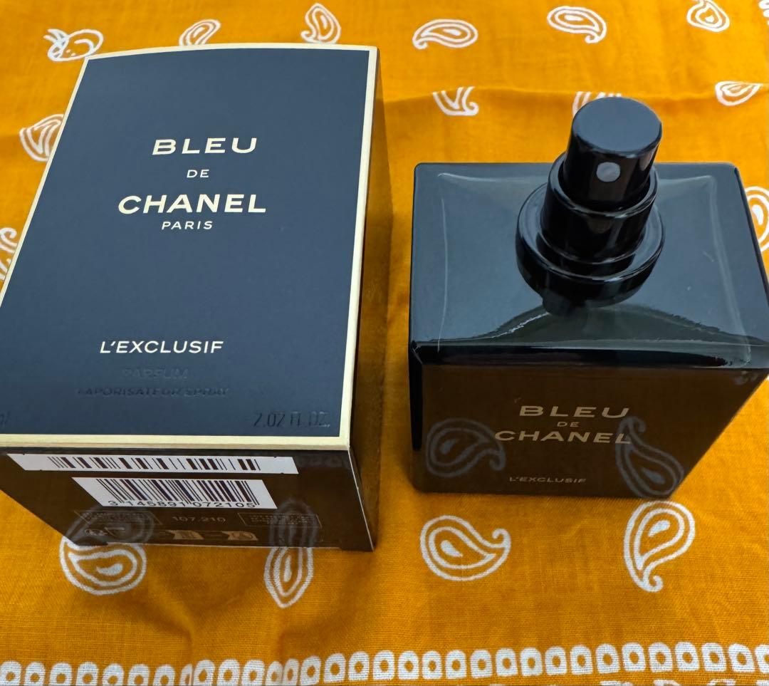 ブルー ドゥ シャネル レゼクスクルジフ パルファム　60ml