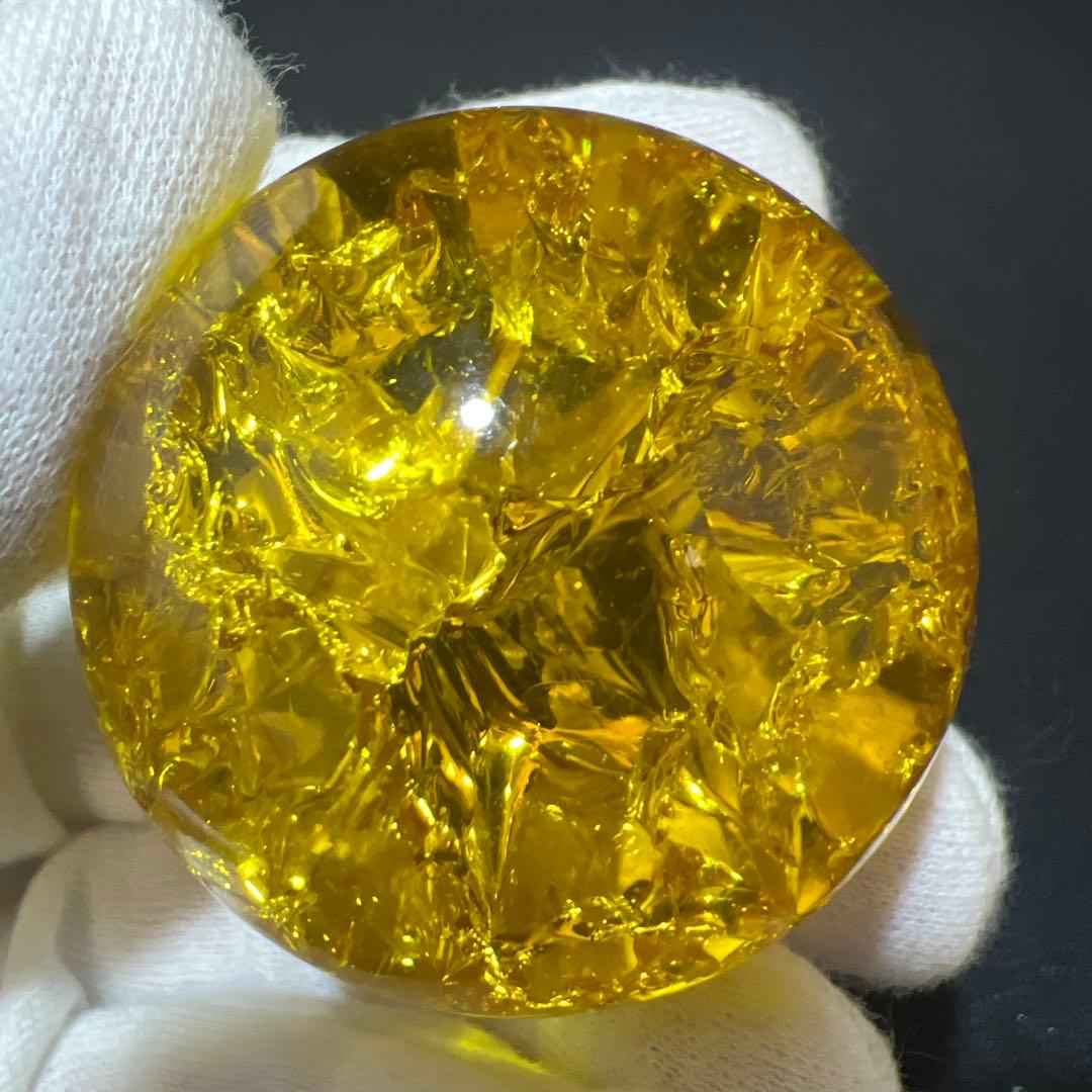 アイリスクォーツ スフィア 156g 42mm 虹入り 水晶 丸玉 天然石