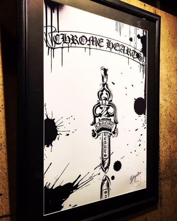 Grysonアート2.5Lクロムハーツオマージュパロディアート