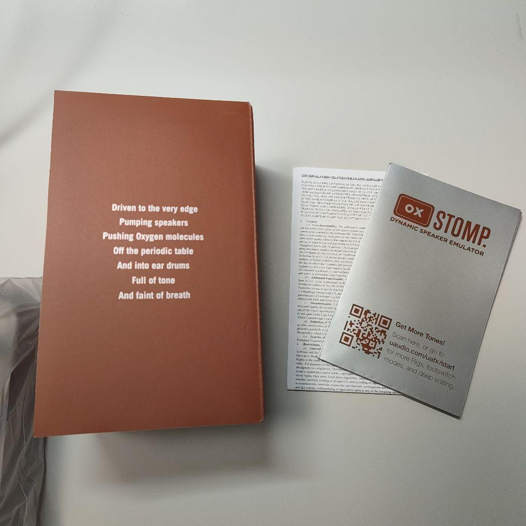 Universal Audio OX STOMP スピーカーエミュレーター