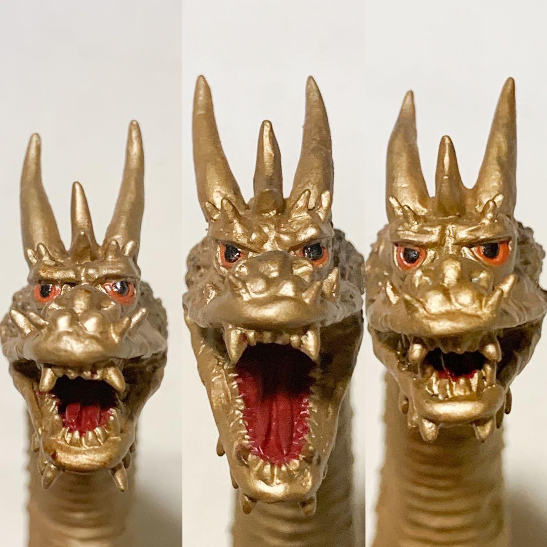 中古・開封済】怪獣番外地 キングギドラ（1964）三つ首セット - メルカリ