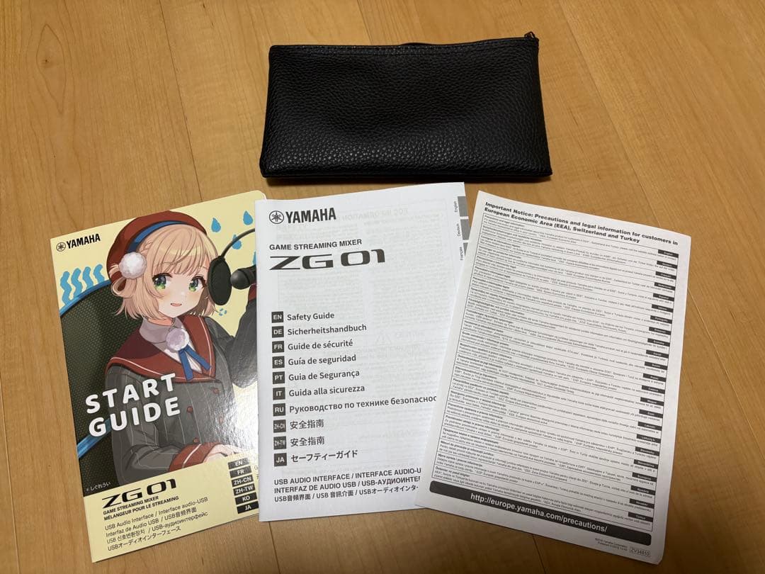 YAMAHA ZG01 USBオーディオインターフェース