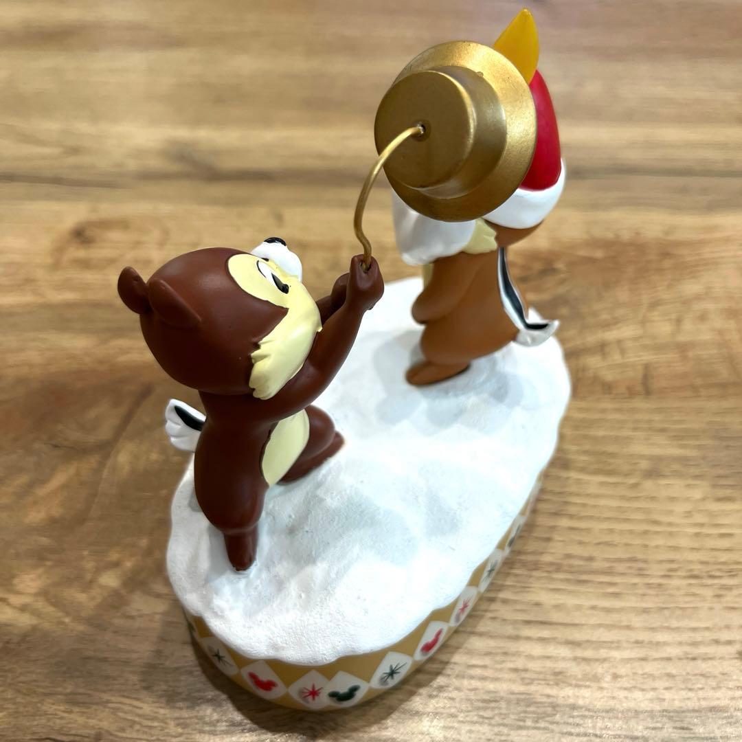 チップ＆デール クリスマス LEDライト フィギュア 置物 - メルカリ