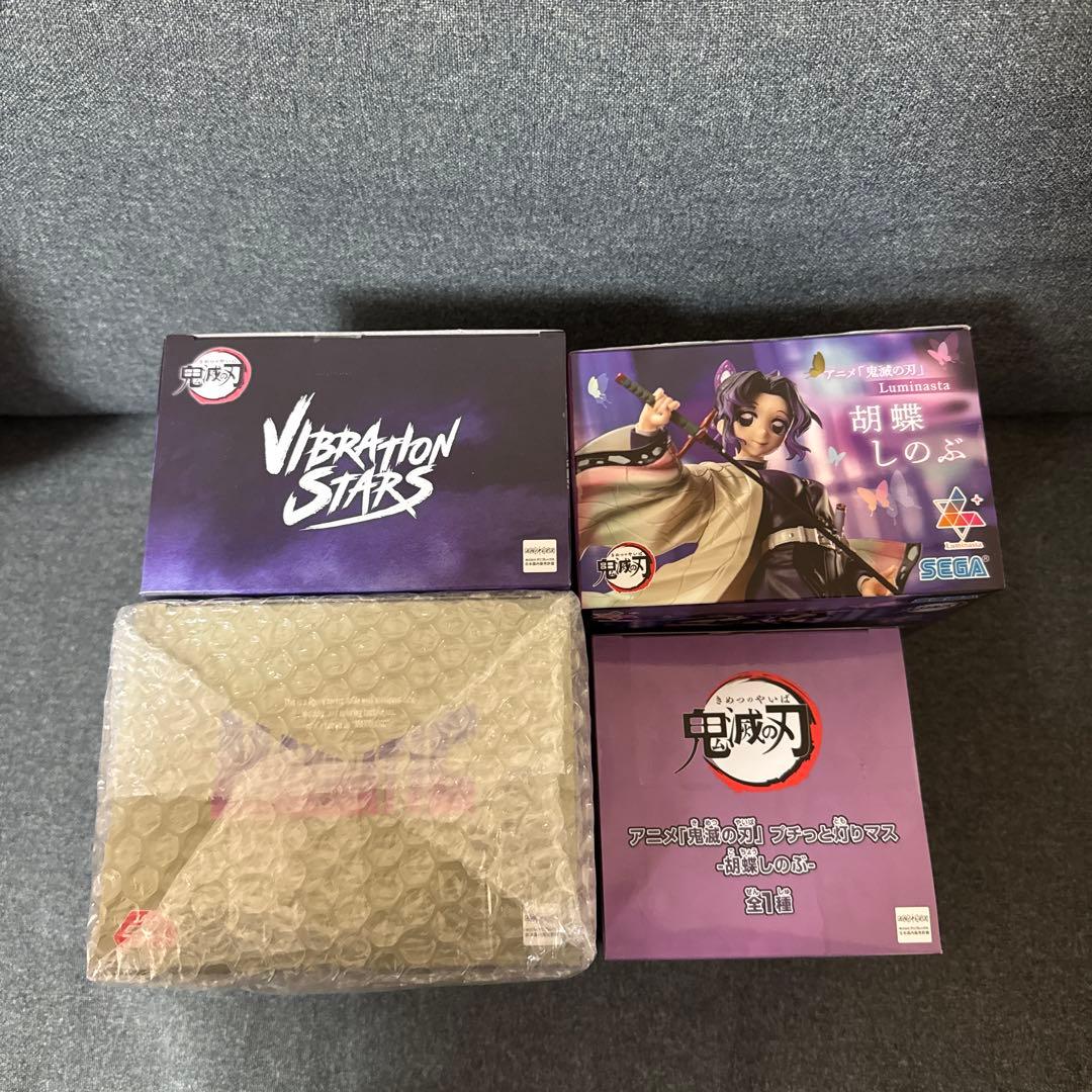 鬼滅の刃 プライズ　フィギュア　4体セット（胡蝶しのぶ）