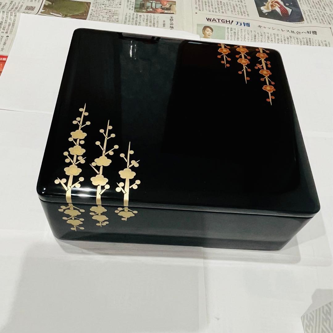 新品 会津塗り 重箱