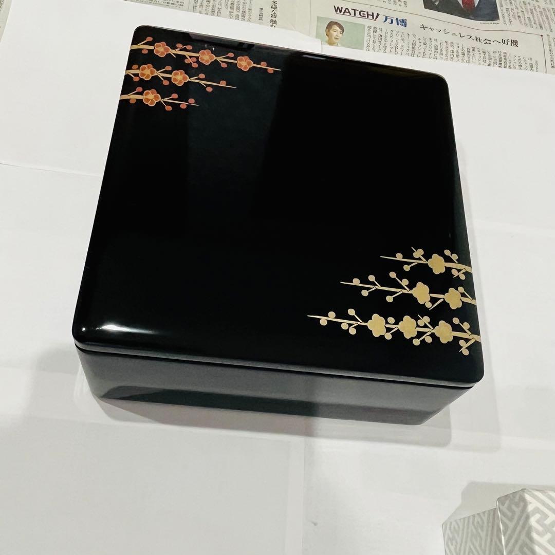 新品 会津塗り 重箱