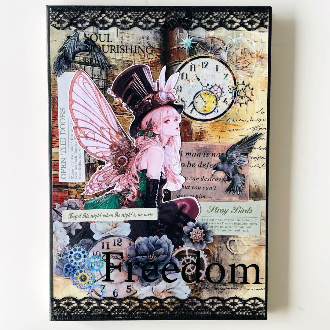 おすそ分け 見開きファイル コラージュ cotton melody様 45 - メルカリ