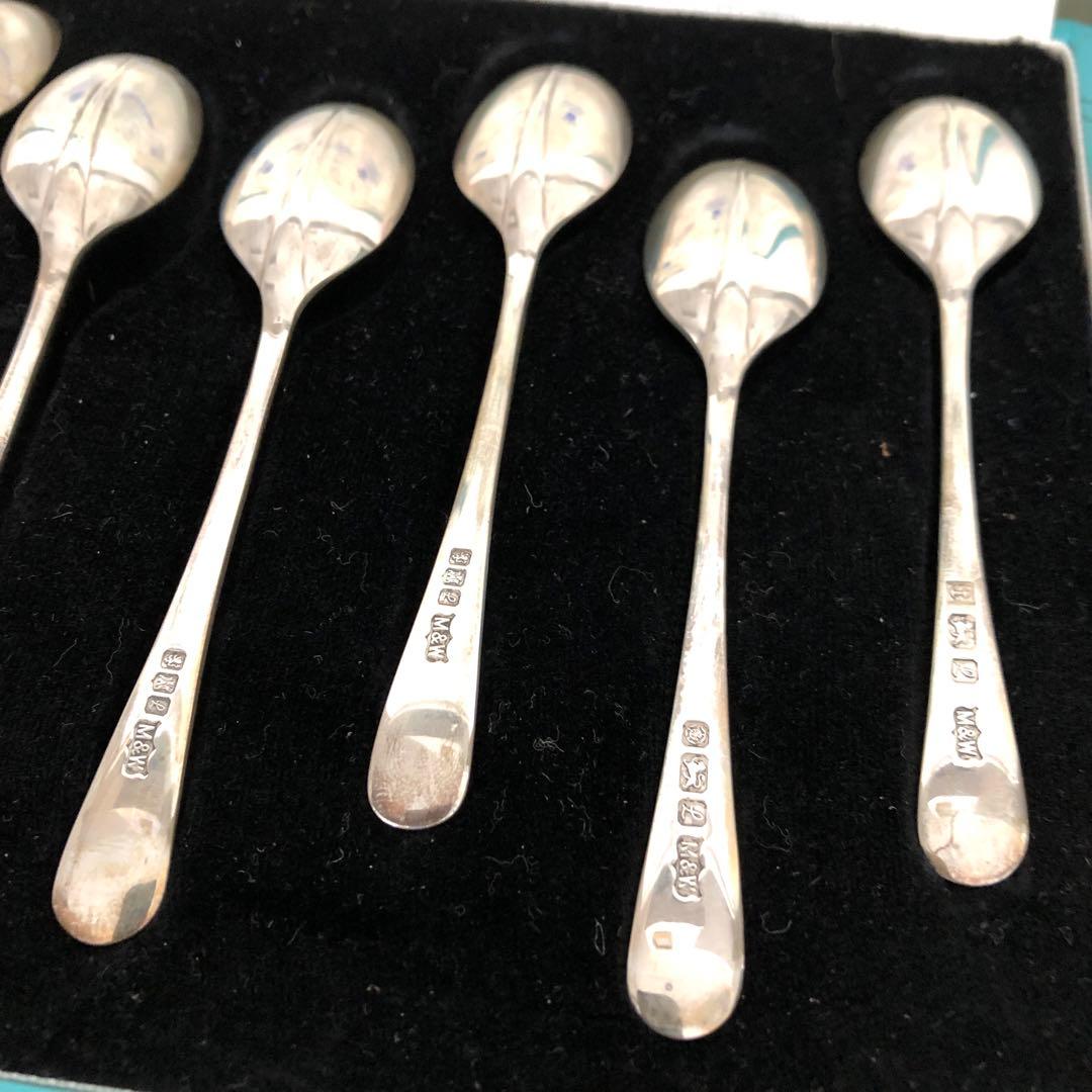 マッピン＆ウェッブ　純銀製スプーン7本セット　シルバー　ビンテージ　SILVER