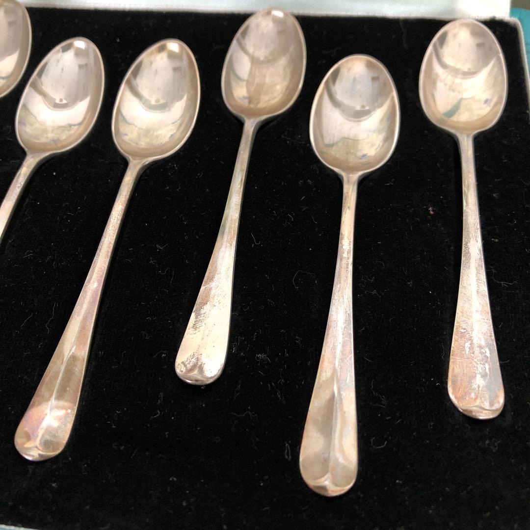 マッピン＆ウェッブ　純銀製スプーン7本セット　シルバー　ビンテージ　SILVER
