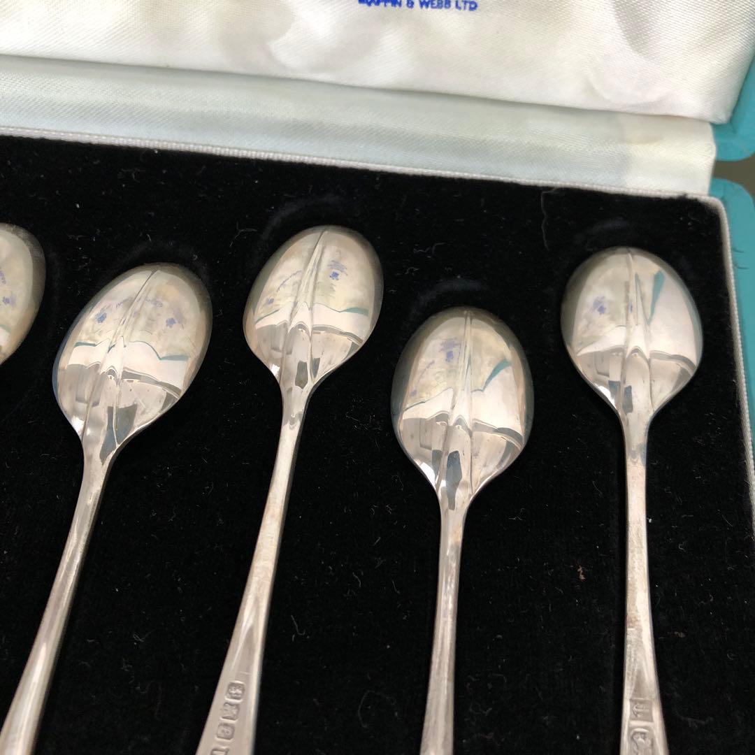 マッピン＆ウェッブ　純銀製スプーン7本セット　シルバー　ビンテージ　SILVER