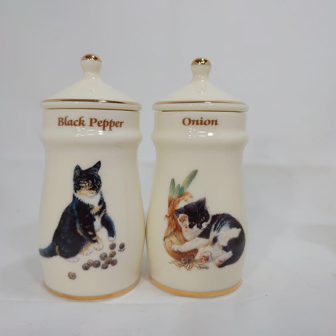 ダンバリーミント社 レズリー・アン・アイボリー スパイスジャー 6個セット②